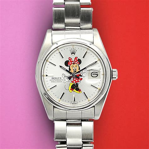 minnie mouse rolex watch|Rolex mickey mouse dials.